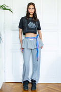 TROS PEPLUM SWEATPANTS