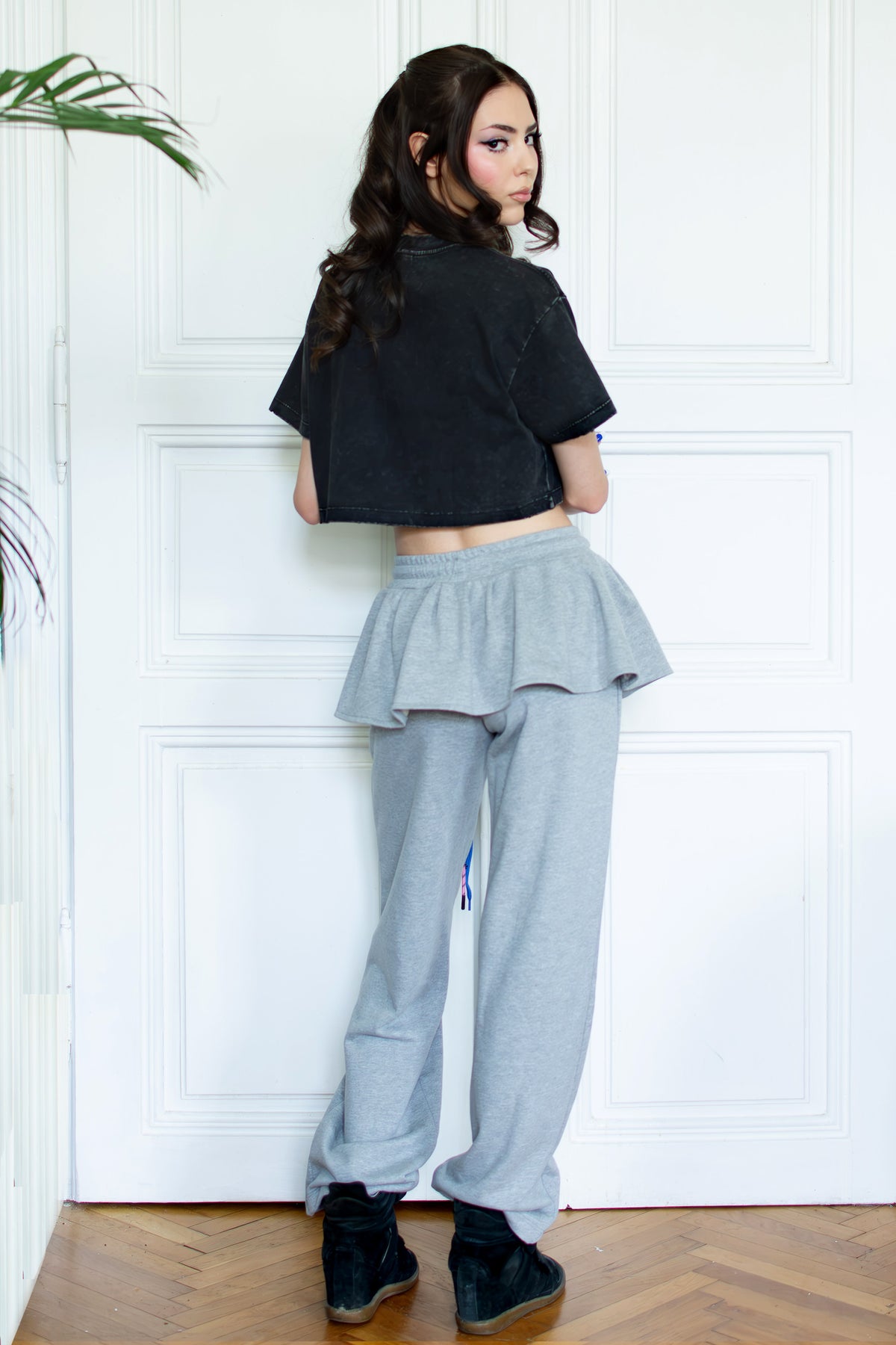 TROS PEPLUM SWEATPANTS