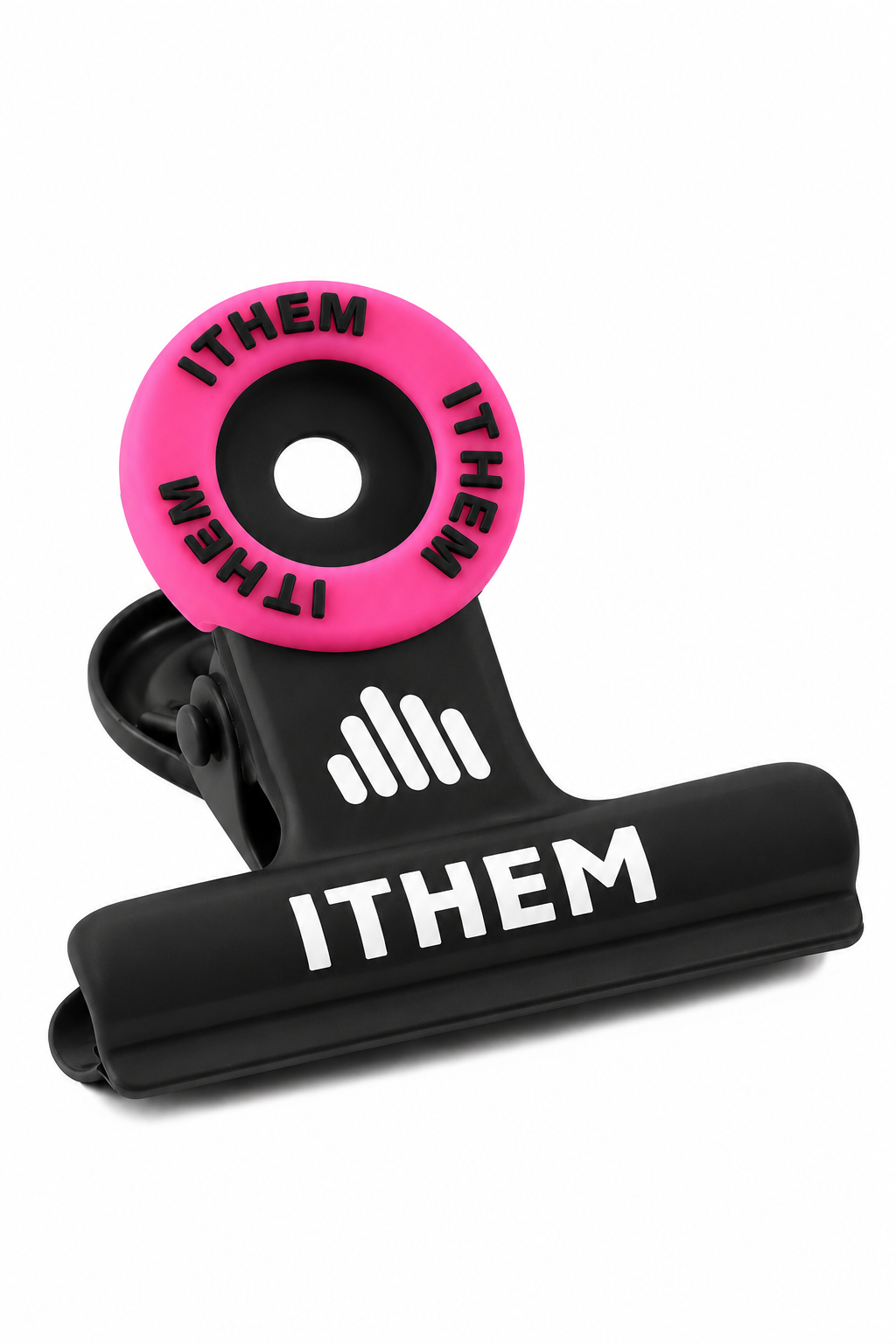 ITHEM STATEMENT CLIP black-pink