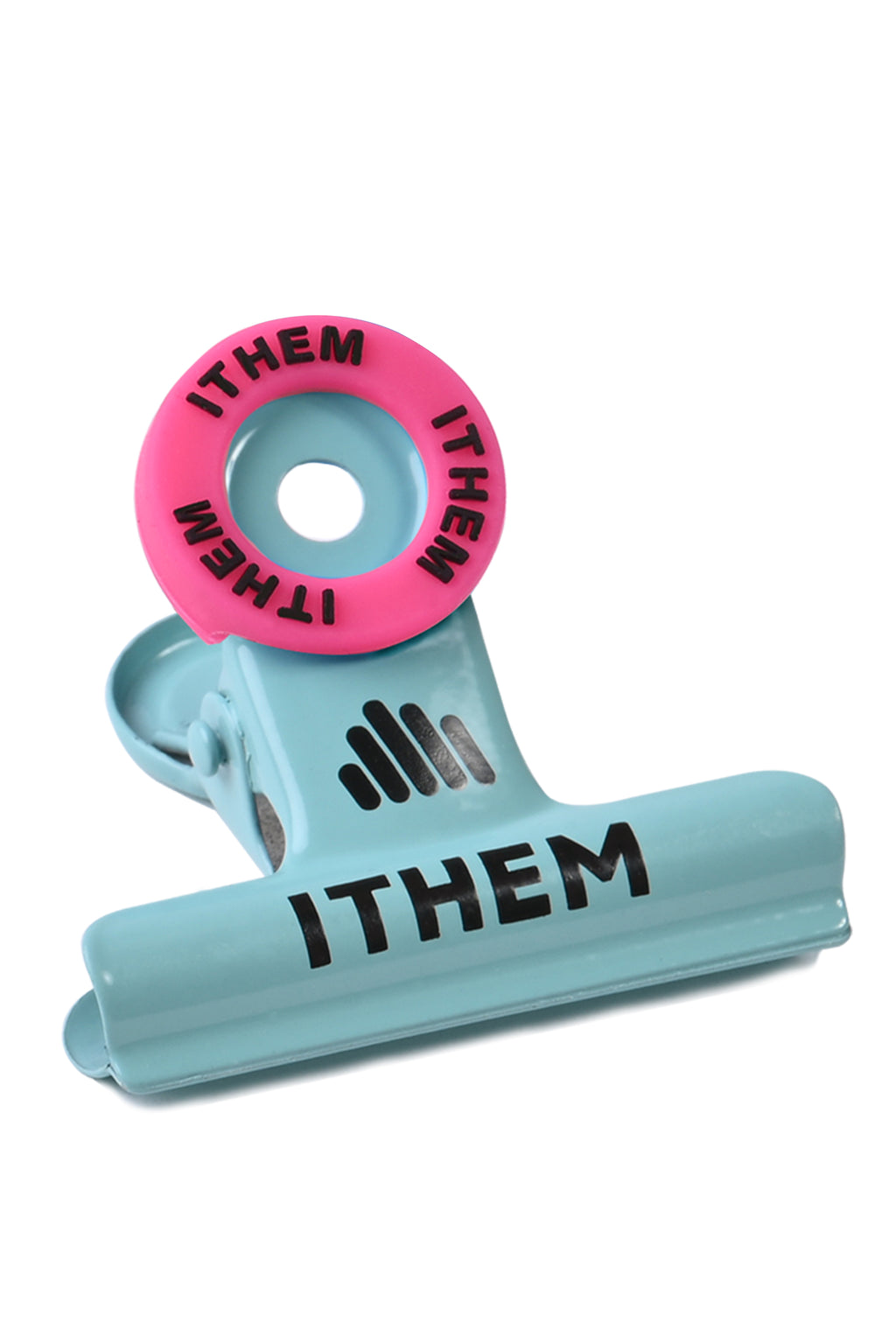 ITHEM STATEMENT CLIP green-pink