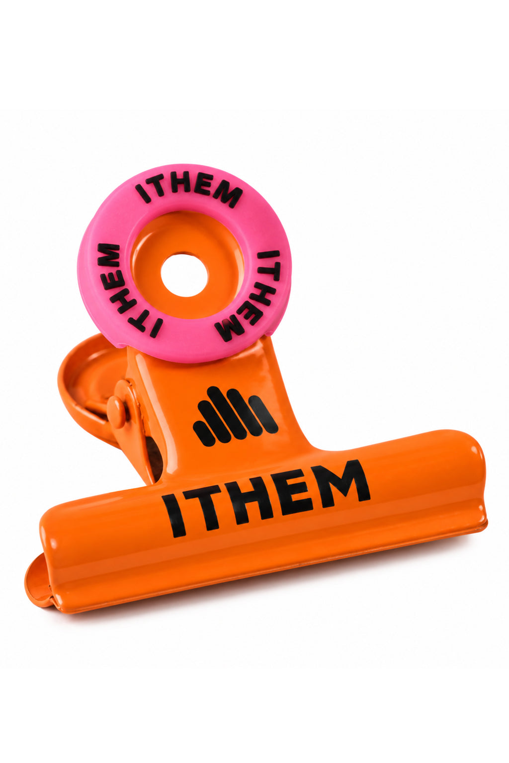 ITHEM STATEMENT CLIP oragne-pink