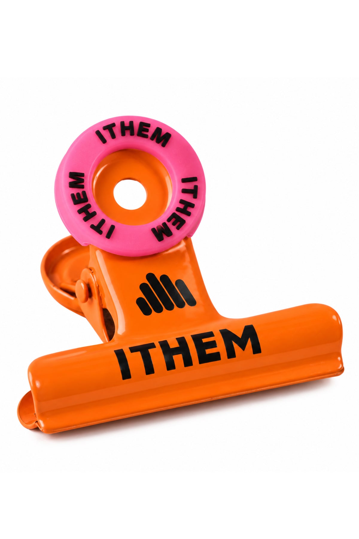 ITHEM STATEMENT CLIP oragne-pink
