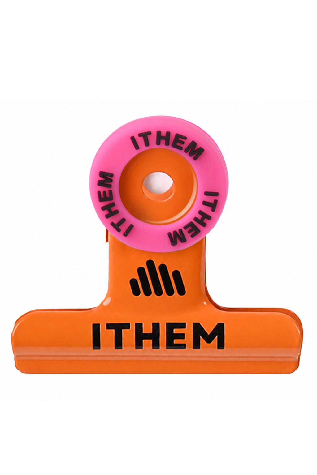 ITHEM STATEMENT CLIP oragne-pink
